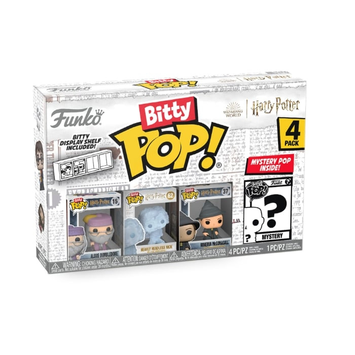 Funko Pop! - Bitty POP 4PK Harry Potter - Series 3 (71317) in the group TOYS, KIDS & BABY PRODUCTS / Toys / Figures & Miniatures at TP E-commerce Nordic AB (C82561)