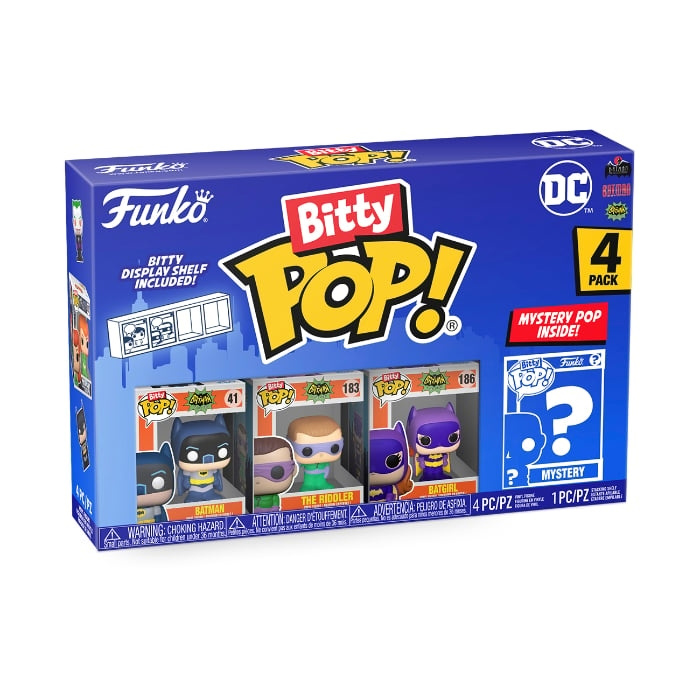 Funko Pop! - Bitty POP 4PK DC - Series 4 (71314) in the group TOYS, KIDS & BABY PRODUCTS / Toys / Figures & Miniatures at TP E-commerce Nordic AB (C82562)