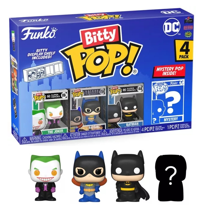 Funko Pop! - Bitty POP 4PK DC The Joker (71312) in the group TOYS, KIDS & BABY PRODUCTS / Toys / Figures & Miniatures at TP E-commerce Nordic AB (C82563)