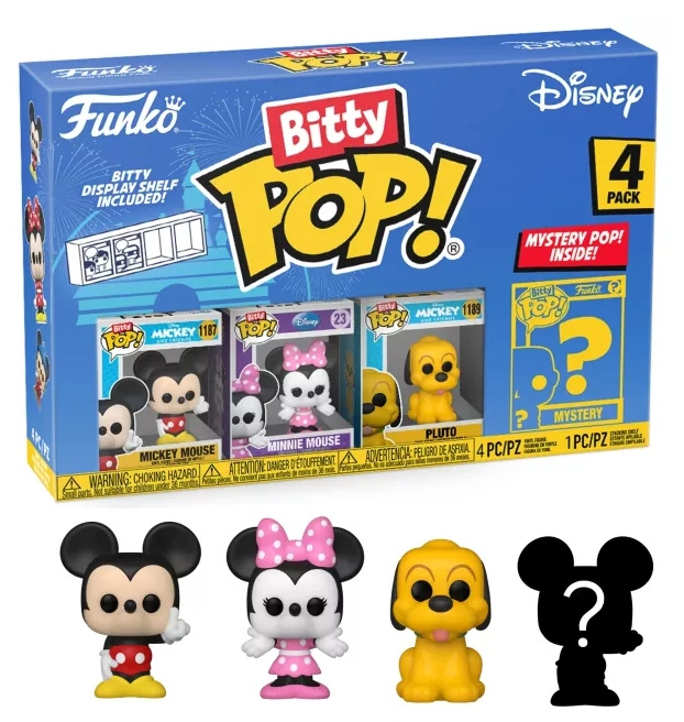 Funko Pop! - Bitty POP 4PK Disney Mickey (71319) in the group TOYS, KIDS & BABY PRODUCTS / Toys / Figures & Miniatures at TP E-commerce Nordic AB (C82564)