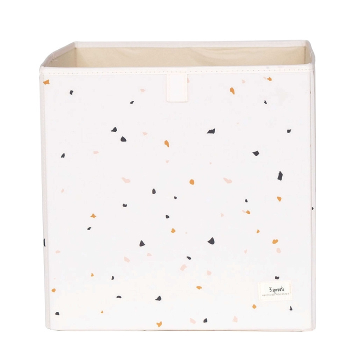 3 Sprouts Storage Box Terrazzo/Cream in the group TOYS, KIDS & BABY PRODUCTS / Children\'s room / Storage at TP E-commerce Nordic AB (C82590)