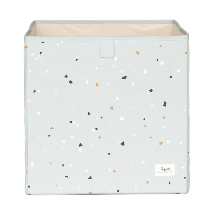 3 Sprouts Storage Box Terrazzo/Green in the group TOYS, KIDS & BABY PRODUCTS / Children\'s room / Storage at TP E-commerce Nordic AB (C82591)