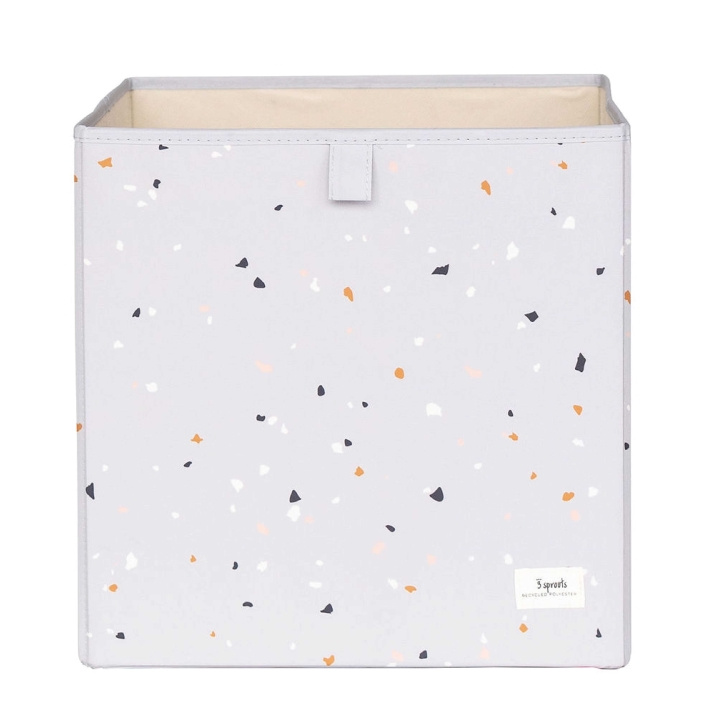 3 Sprouts Storage Box Terrazzo/Light Grey in the group TOYS, KIDS & BABY PRODUCTS / Children\'s room / Storage at TP E-commerce Nordic AB (C82592)