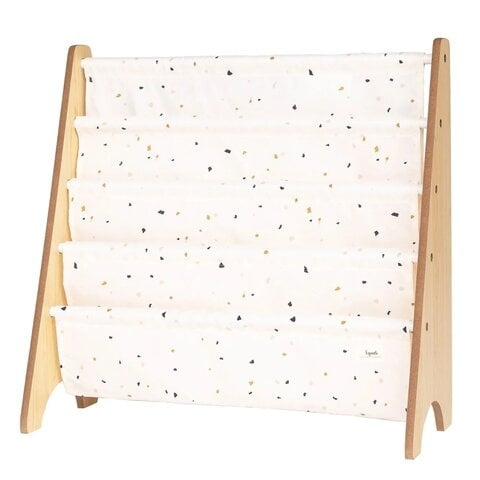 3 Sprouts Book Rack Terrazzo/Cream in the group TOYS, KIDS & BABY PRODUCTS / Children\'s room / Storage at TP E-commerce Nordic AB (C82600)