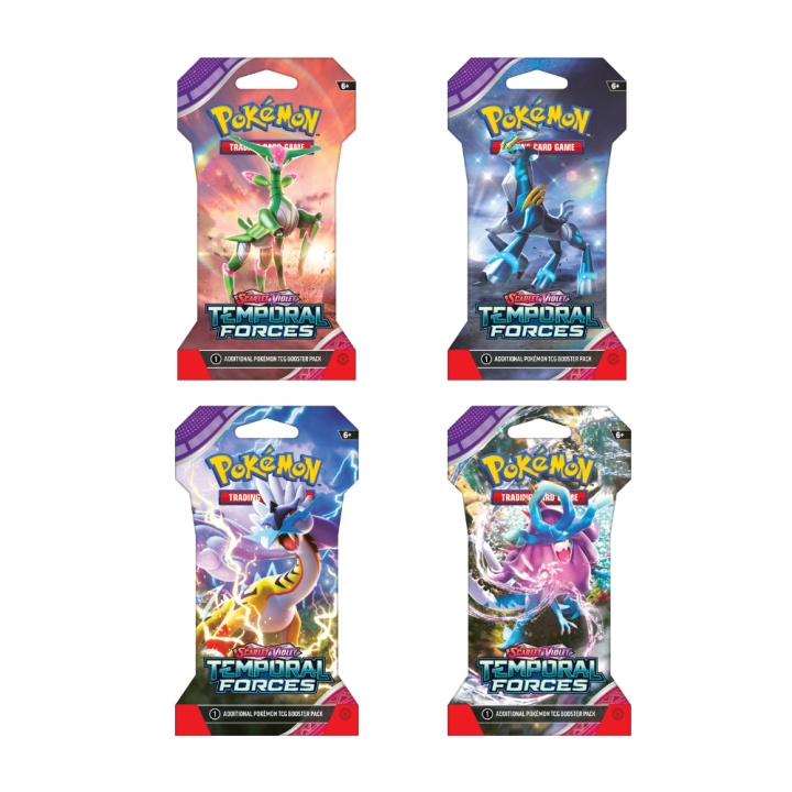 Pokémon Pokemon - SV4 Temporal Forces Blister 1P (POK85663) in the group TOYS, KIDS & BABY PRODUCTS / Games / Card games at TP E-commerce Nordic AB (C82602)