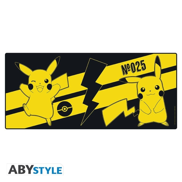 Abysse POKEMON - Mousepad XXL - Pikachu in the group COMPUTERS & PERIPHERALS / GAMING / Mouse pad at TP E-commerce Nordic AB (C82606)