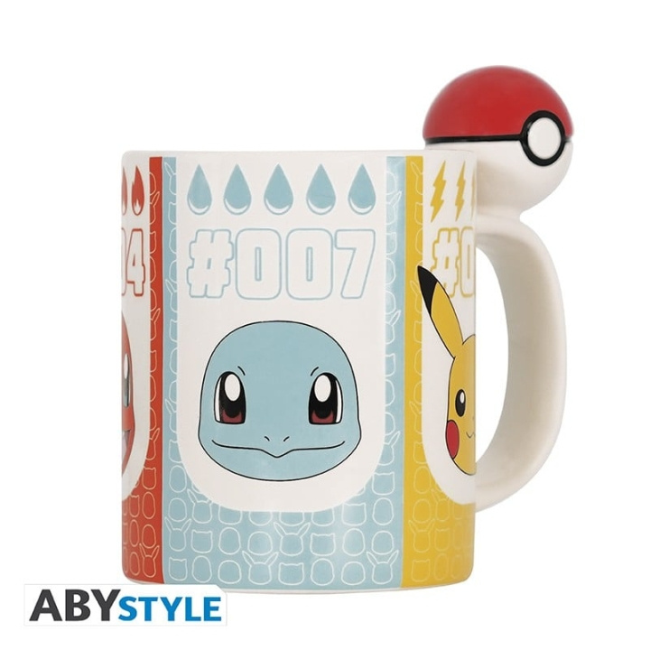 Abysse POKEMON - Mug 3D handle - Pokéball in the group Sport, leisure & Hobby / Fun stuff / Cups at TP E-commerce Nordic AB (C82614)