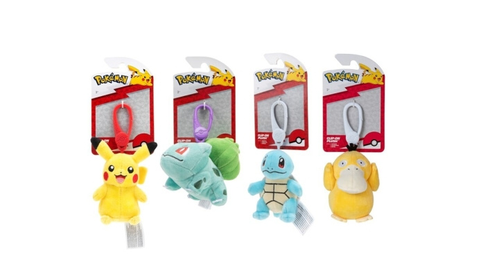 Pokémon POKEMON - PLUSH CLIP ON W9 ASS (95177-9) in the group TOYS, KIDS & BABY PRODUCTS / Toys / Toys at TP E-commerce Nordic AB (C82621)