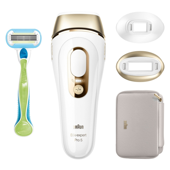 Braun PL5152 IPL White & Gold in the group BEAUTY & HEALTH / Hair & Styling / Hair removal / IPL & Laser at TP E-commerce Nordic AB (C82624)