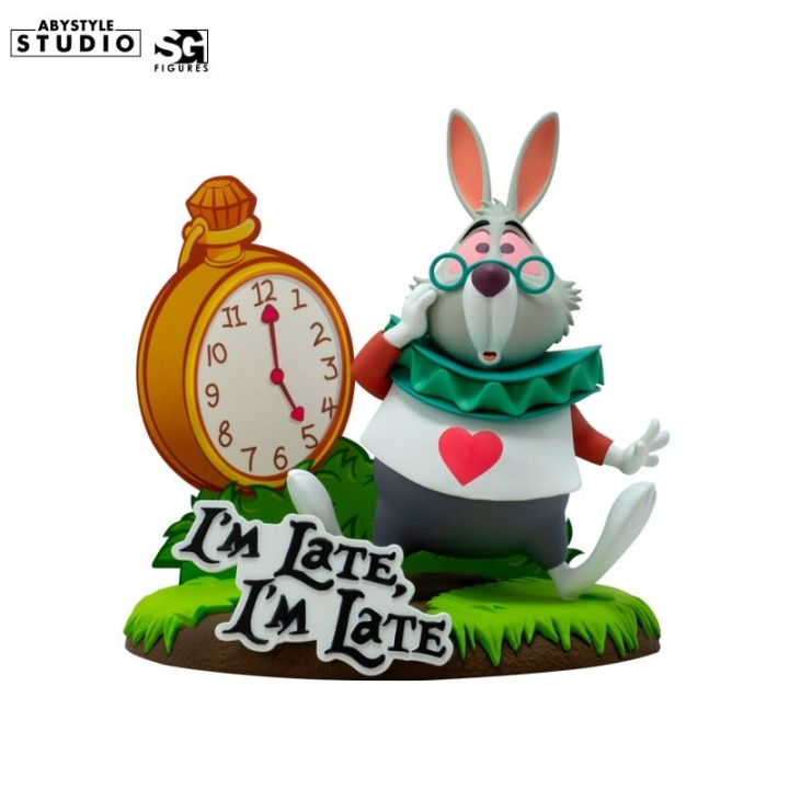 Abysse DISNEY - Figurine White rabbit in the group TOYS, KIDS & BABY PRODUCTS / Toys / Figures & Miniatures at TP E-commerce Nordic AB (C82630)