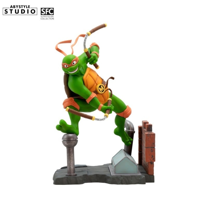 Abysse TMNT - Figurine Michelangelo in the group TOYS, KIDS & BABY PRODUCTS / Toys / Figures & Miniatures at TP E-commerce Nordic AB (C82636)