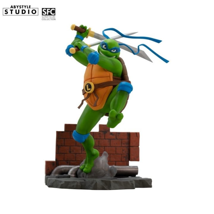 Abysse TMNT - Figurine Leonardo in the group TOYS, KIDS & BABY PRODUCTS / Toys / Figures, Miniatures & accessories at TP E-commerce Nordic AB (C82637)