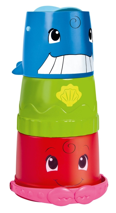 ABC Bucket with Stacking Cups (104010183) in the group TOYS, KIDS & BABY PRODUCTS / Outdoor toys / Bath toys at TP E-commerce Nordic AB (C82648)