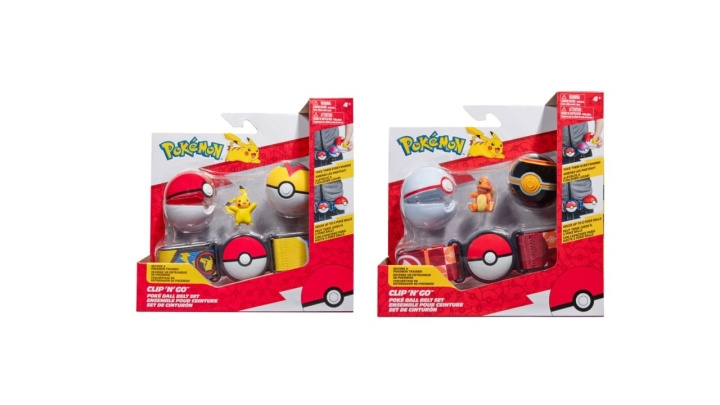 Pokémon POKEMON CLIP N GO BELT SET ASS (95283-14) in the group TOYS, KIDS & BABY PRODUCTS / Toys / Toys at TP E-commerce Nordic AB (C82651)