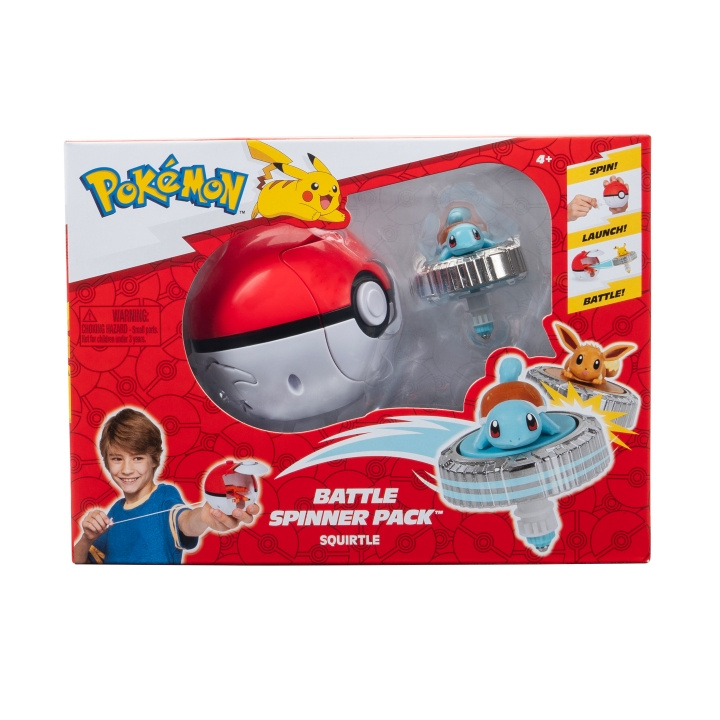 Pokémon Pokemon - Battle Spinner Ass. (PKW4397) in the group TOYS, KIDS & BABY PRODUCTS / Toys / Toys at TP E-commerce Nordic AB (C82661)