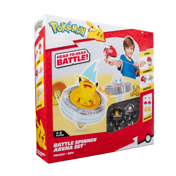 Pokémon Pokemon - Battle Spinner 2pk (PKW4403) in the group TOYS, KIDS & BABY PRODUCTS / Toys / Toys at TP E-commerce Nordic AB (C82662)