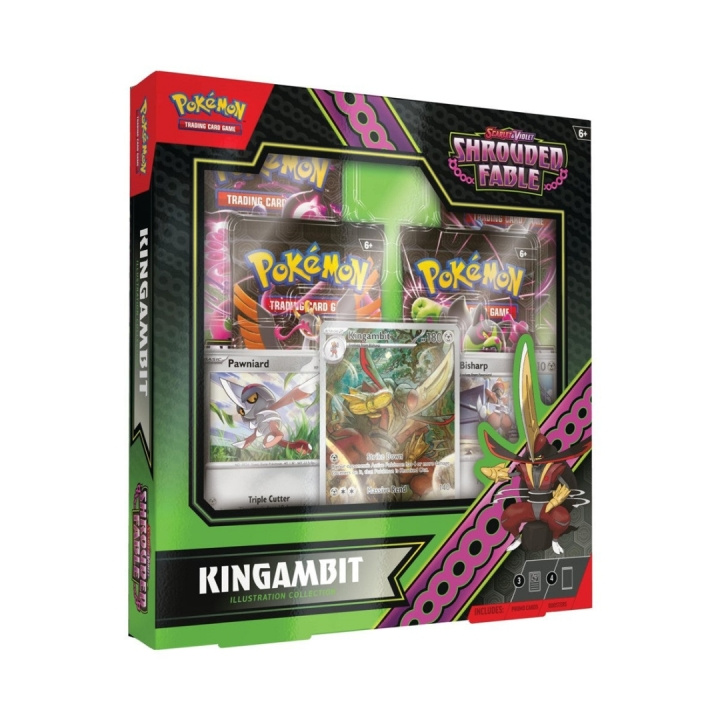 Pokémon Pokemon - SV6.5 Shrouded Fable EX Rare Kingambit (POK85858) in the group TOYS, KIDS & BABY PRODUCTS / Toys / Toys at TP E-commerce Nordic AB (C82680)