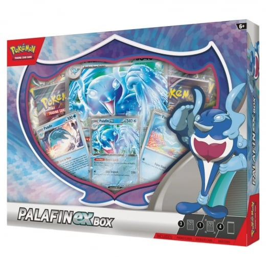 Pokémon Palafin EX Box (POK85758) in the group TOYS, KIDS & BABY PRODUCTS / Toys / Toys at TP E-commerce Nordic AB (C82682)