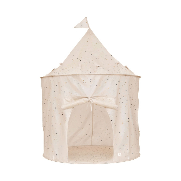 3 Sprouts Playtent - Terrazzo / Almond (ITNTAL) in the group TOYS, KIDS & BABY PRODUCTS / Outdoor toys / Play tents at TP E-commerce Nordic AB (C82698)