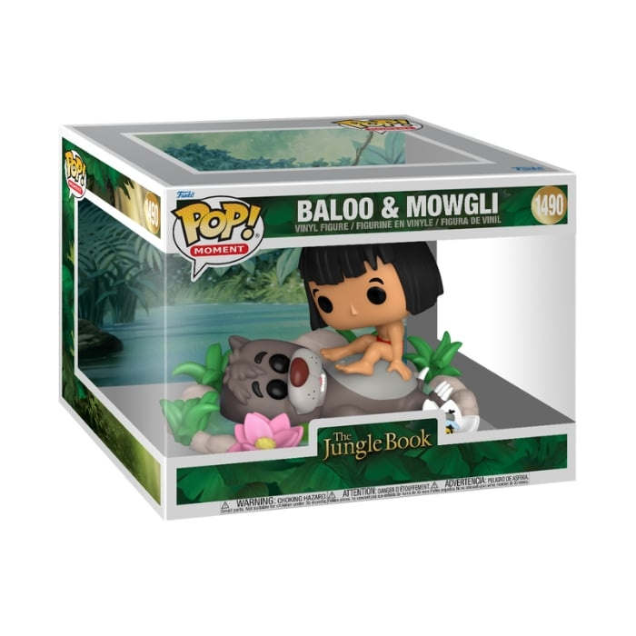 Funko Pop! - Moment The Jungle Book - Baloo & Mowgli (80789) in the group TOYS, KIDS & BABY PRODUCTS / Toys / Figures & Miniatures at TP E-commerce Nordic AB (C82724)