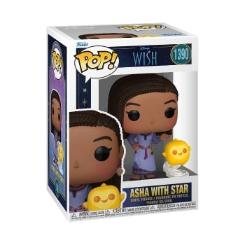 Funko Pop! - Vinyl Buddy Wish - Asha with Star (72420) in the group TOYS, KIDS & BABY PRODUCTS / Toys / Figures & Miniatures at TP E-commerce Nordic AB (C82730)