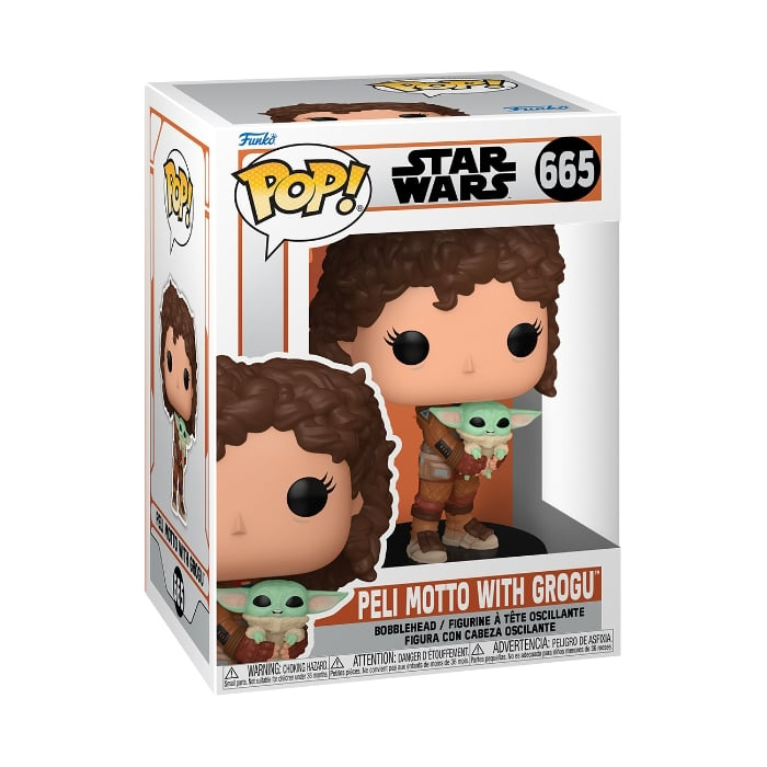 Funko Pop! - Vinyl Mandalorian - Peli Motto W/Grogu (76552) in the group TOYS, KIDS & BABY PRODUCTS / Toys / Figures & Miniatures at TP E-commerce Nordic AB (C82733)