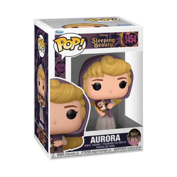 Funko Pop! - Vinyl Sleeping Beauty 65th - Aurora w/Owl (78181) in the group TOYS, KIDS & BABY PRODUCTS / Toys / Figures & Miniatures at TP E-commerce Nordic AB (C82742)