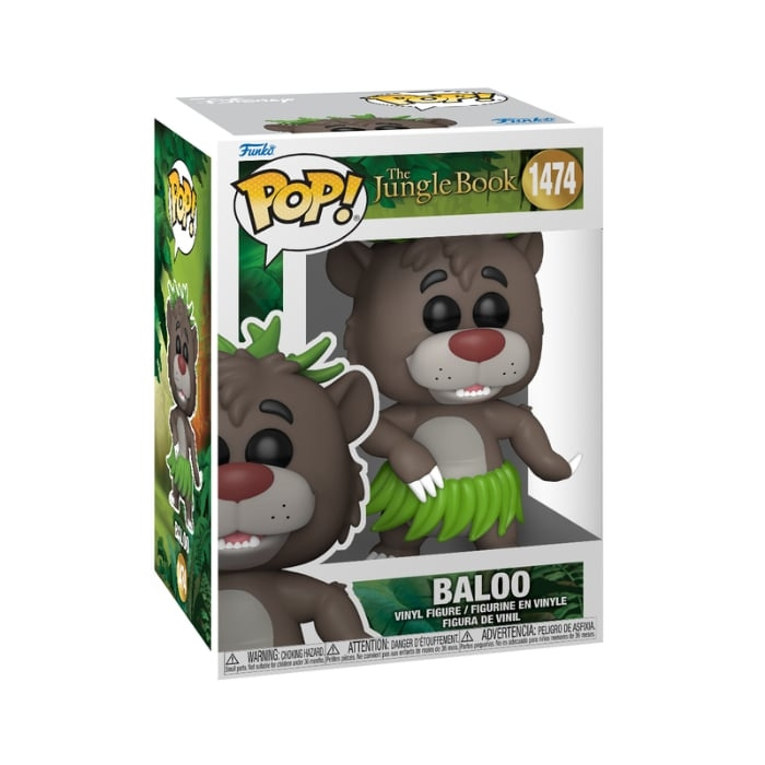 Funko Pop! - Vinyl The Jungle Book - Baloo (80787) in the group TOYS, KIDS & BABY PRODUCTS / Toys / Figures & Miniatures at TP E-commerce Nordic AB (C82744)