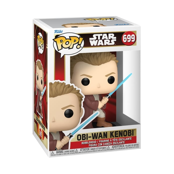 Funko Pop! - Vinyl Star Wars - Obi-Wan (Young) (76018) in the group TOYS, KIDS & BABY PRODUCTS / Toys / Figures, Miniatures & accessories at TP E-commerce Nordic AB (C82752)