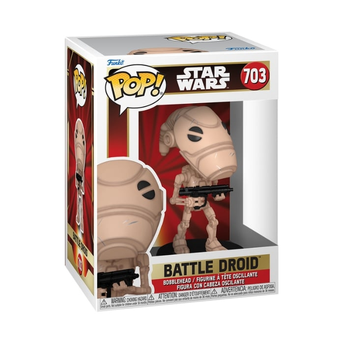 Funko Pop! - Vinyl Star Wars - Battle Droid (76016) in the group TOYS, KIDS & BABY PRODUCTS / Toys / Figures & Miniatures at TP E-commerce Nordic AB (C82755)