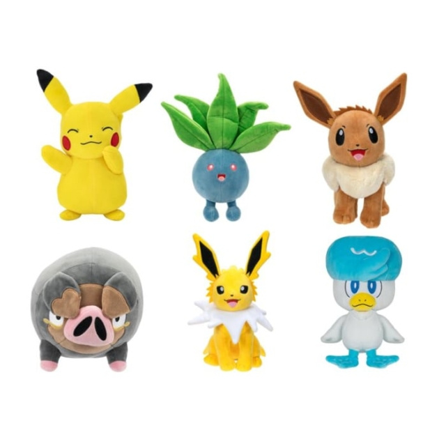 Pokémon POKEMON PLUSH 20 CM ASS CDU - (95217-18) in the group TOYS, KIDS & BABY PRODUCTS / Baby toys / stuffed animals at TP E-commerce Nordic AB (C82757)