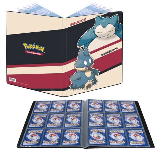 Pokémon Portfolio 9-P - Snorlax & Munchlax (ULT15950) in the group TOYS, KIDS & BABY PRODUCTS / Toys / Toys at TP E-commerce Nordic AB (C82772)