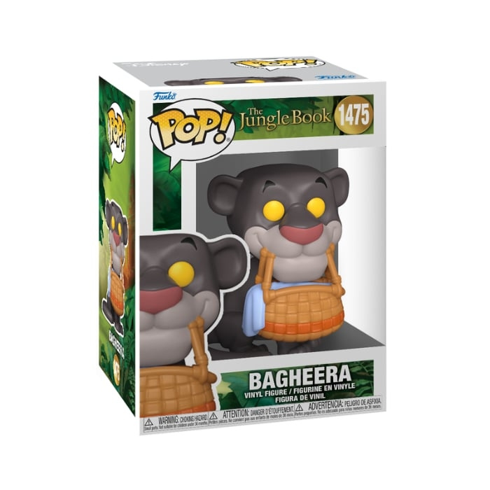 Funko Pop! - Vinyl The Jungle Book - Bagheera w/basket (80786) in the group TOYS, KIDS & BABY PRODUCTS / Toys / Figures & Miniatures at TP E-commerce Nordic AB (C82780)