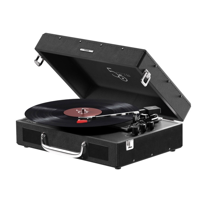 MIXX Record Player Revival 55 Stereo Black in the group HOME ELECTRONICS / Audio & Picture / Home cinema, Hifi & Portable / Compact stereo & Record players at TP E-commerce Nordic AB (C82782)