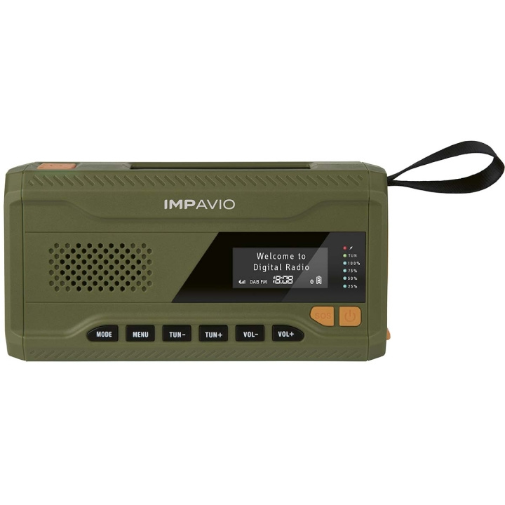 Impavio DAB1 Robust DAB+/FM outdoor radio in the group HOME ELECTRONICS / Audio & Picture / Home cinema, Hifi & Portable / Radio & Alarm clocks / Radio at TP E-commerce Nordic AB (C82797)