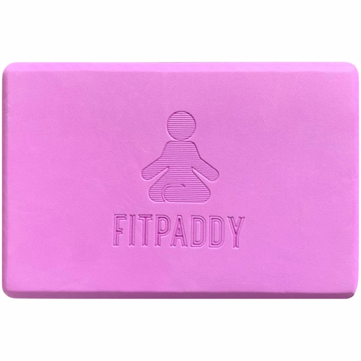 Fitpaddy Yoga Block Lila 2st in the group Sport, leisure & Hobby / Exercise equipment / Exercise accessories at TP E-commerce Nordic AB (C82824)