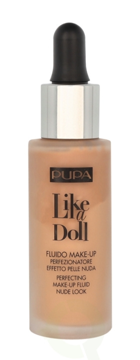 Pupa Milano Pupa Pupa Like A Doll Perfecting Make-Up Fluid SPF15 30 ml #050 Sand in the group BEAUTY & HEALTH / Makeup / Facial makeup / Foundation at TP E-commerce Nordic AB (C82877)