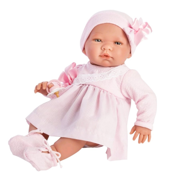 ASI Maria doll in pink dress (43 cm) in the group TOYS, KIDS & BABY PRODUCTS / Toys / Docks & Accessories at TP E-commerce Nordic AB (C82957)