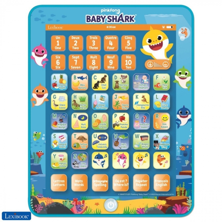 Baby Shark Tablet DK+NO - (90099) in the group TOYS, KIDS & BABY PRODUCTS / Toys / Toys at TP E-commerce Nordic AB (C82985)