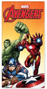 AVENGERS Towel - 70x140 cm - Avengers (110049) in the group HOME, HOUSEHOLD & GARDEN / Bathroom / Towels at TP E-commerce Nordic AB (C83053)