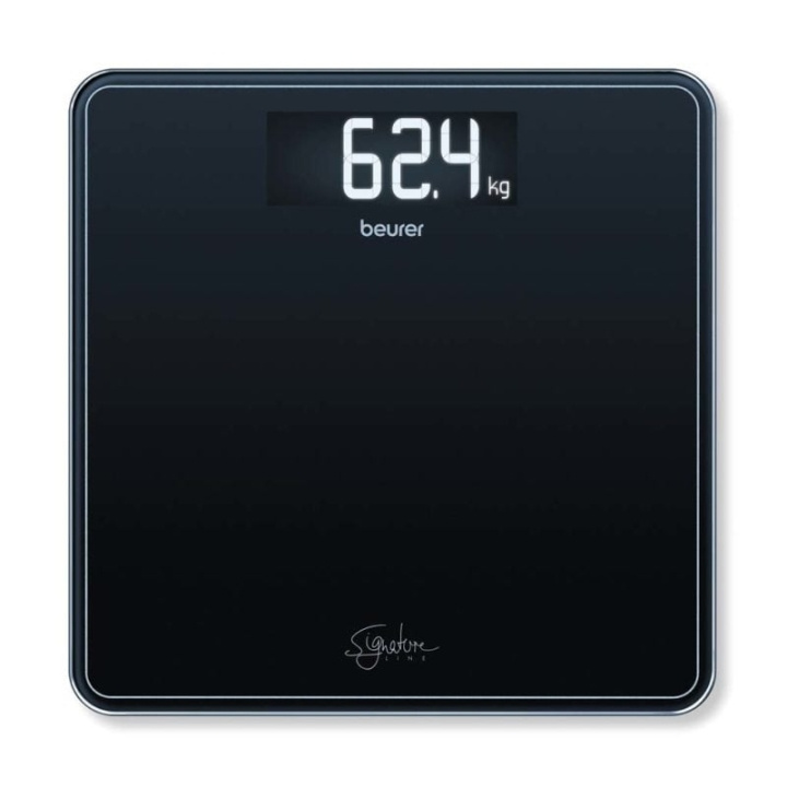 Beurer GS 400 Bathroom Scale Glass ( Black ) - 5 Year warranty in the group BEAUTY & HEALTH / Health care / Bathroom scales at TP E-commerce Nordic AB (C83154)