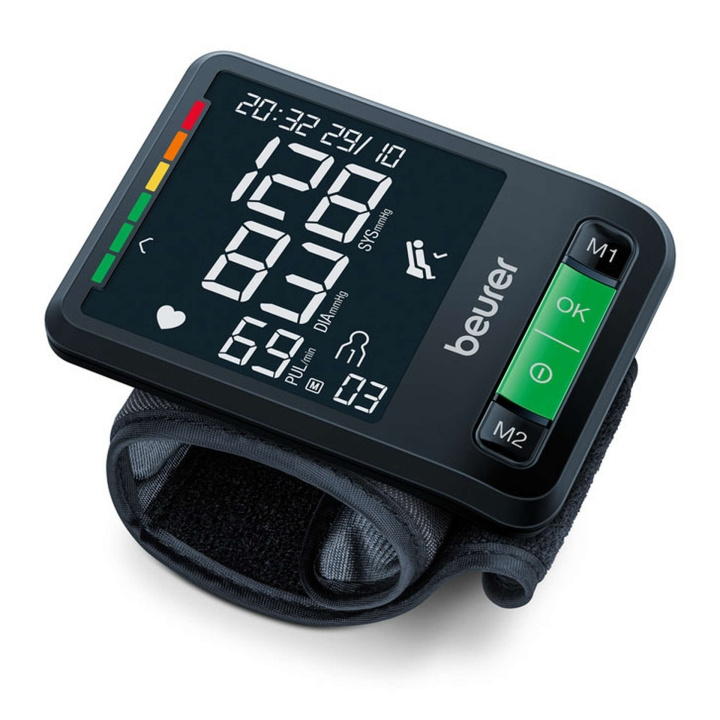 Beurer BC 87 Blood Pressure Monitor Wrist Bluetooth - 5 Years Warranty in the group BEAUTY & HEALTH / Health care / Blood pressure monitors at TP E-commerce Nordic AB (C83170)