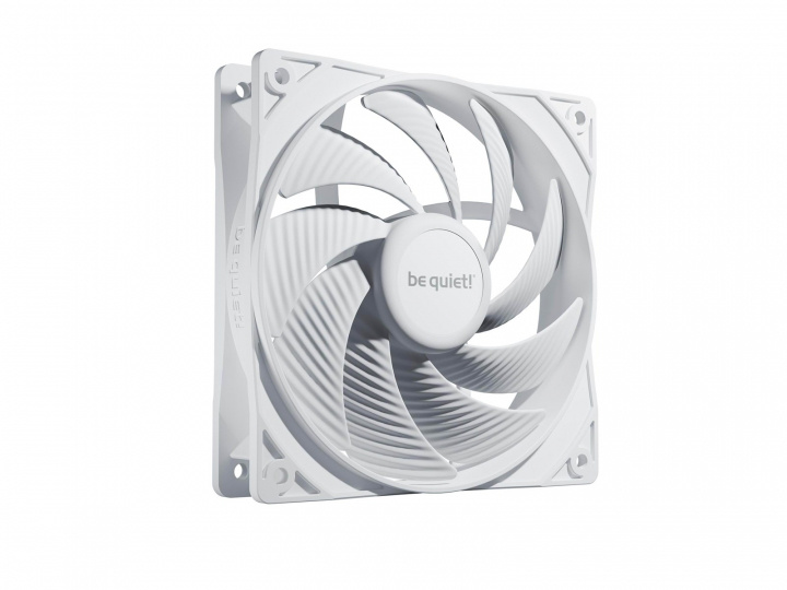 be quiet! PureWings 3 White PWM 120mm in the group COMPUTERS & PERIPHERALS / Computer components / Cooling / Chassis fans at TP E-commerce Nordic AB (C83219)