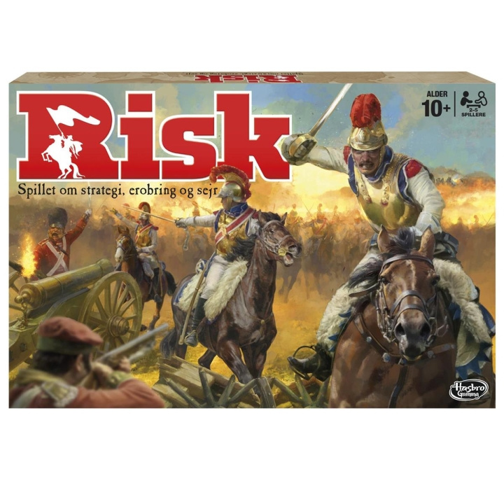 Hasbro Risk - Spillet om strategi, erobring og sejr (DK) in the group TOYS, KIDS & BABY PRODUCTS / Games / Board games at TP E-commerce Nordic AB (C83224)