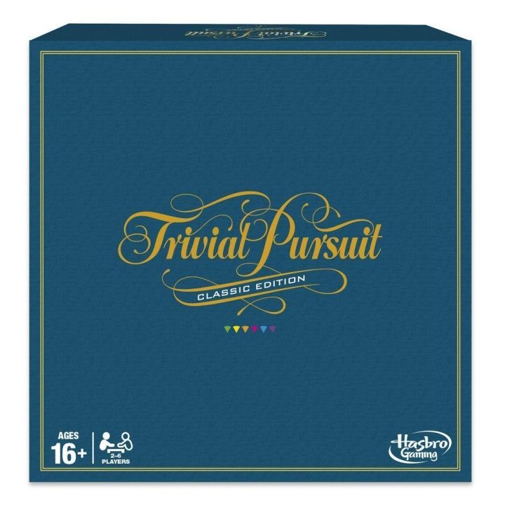 Hasbro Trivial Pursuit Classic Edition (NO) in the group TOYS, KIDS & BABY PRODUCTS / Toys / Board games at TP E-commerce Nordic AB (C83225)