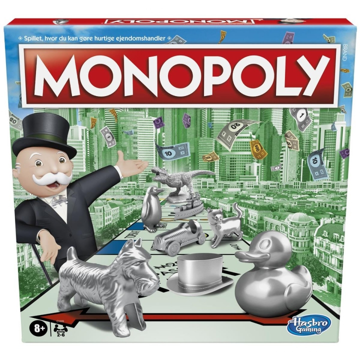 Hasbro Monopoly Classic (DK) in the group TOYS, KIDS & BABY PRODUCTS / Toys / Board games at TP E-commerce Nordic AB (C83238)