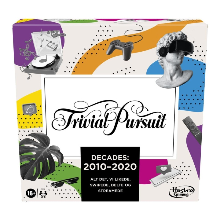 Hasbro Trivial Pursuit Decades: 2010-2020 (DK) in the group TOYS, KIDS & BABY PRODUCTS / Toys / Board games at TP E-commerce Nordic AB (C83239)