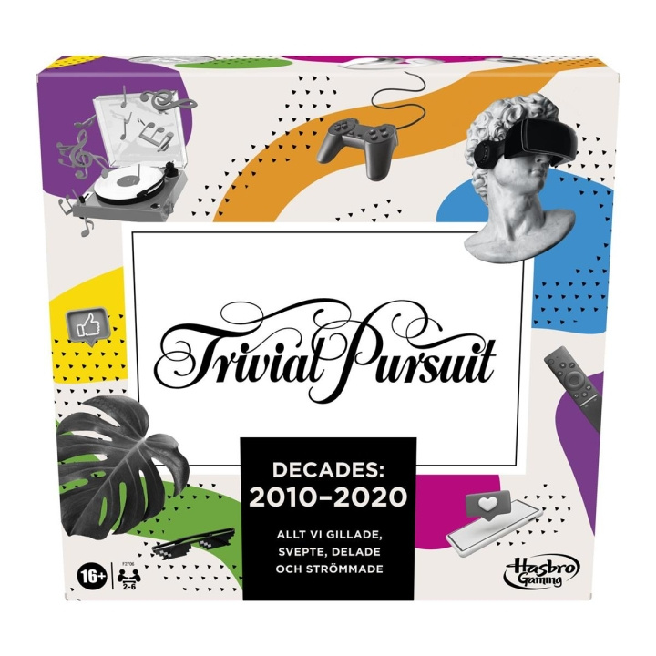 Hasbro Trivial Pursuit Decades: 2010-2020 (SE) in the group TOYS, KIDS & BABY PRODUCTS / Toys / Board games / Family Games at TP E-commerce Nordic AB (C83241)