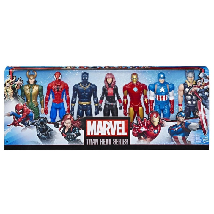 Avengers Titan Hero Collection 7-Pack in the group TOYS, KIDS & BABY PRODUCTS / Toys / Figures, Miniatures & accessories at TP E-commerce Nordic AB (C83242)