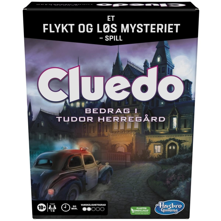 Hasbro Cluedo Escape Treachery at Tudor Mansion (NO) in the group TOYS, KIDS & BABY PRODUCTS / Toys / Board games / Family Games at TP E-commerce Nordic AB (C83258)